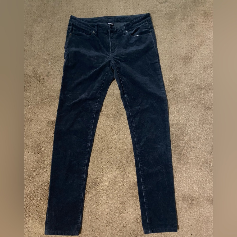 Patagonia corduroy pants navy blue size 30